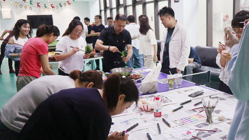品粽香滋味，繪多彩生活 | 寶開舉辦“包粽子 · 繪彩蛋 · 迎端午”主題活動(dòng)