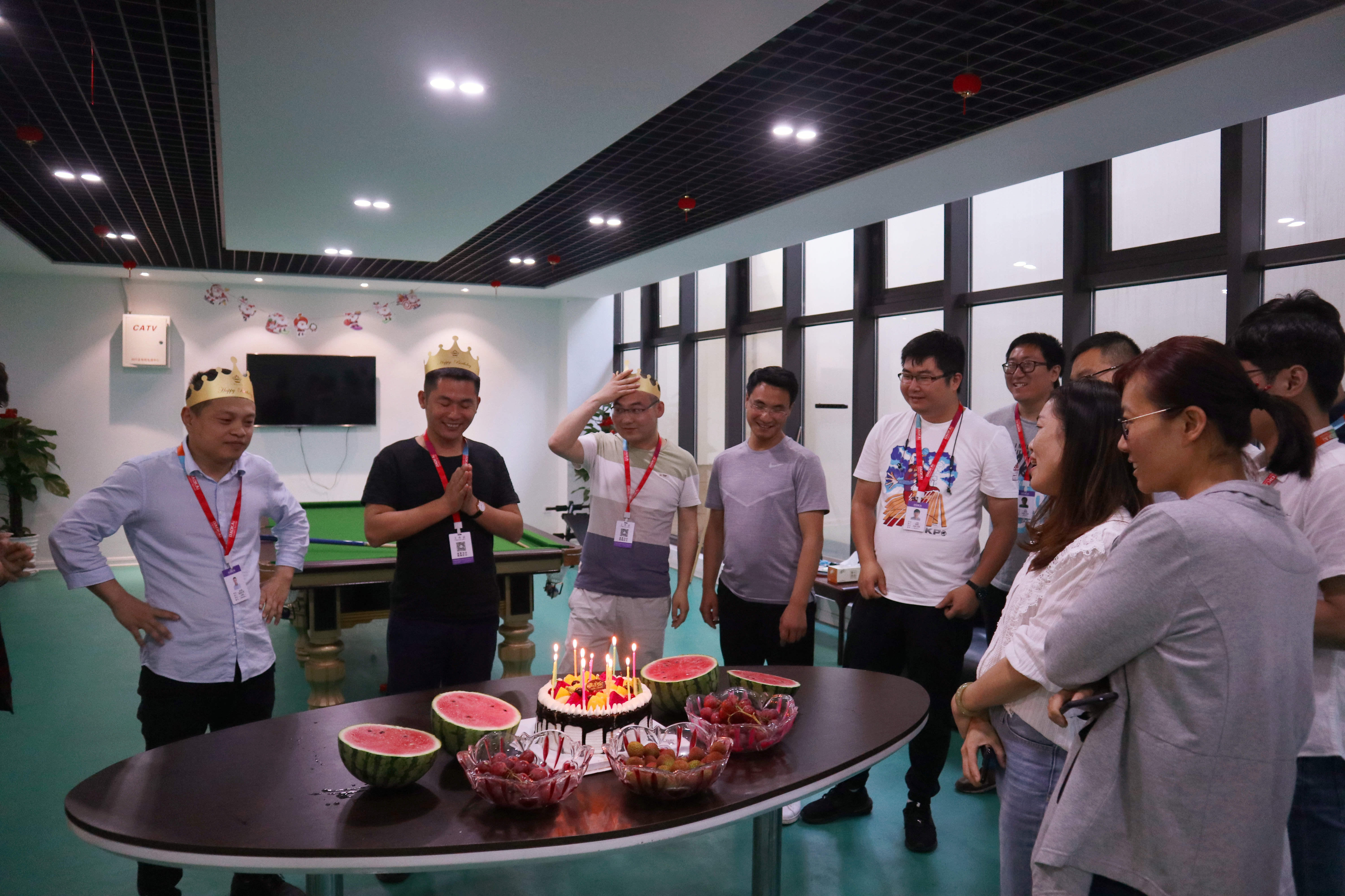 員工集體生日會 | 繽紛五月，把美好的祝福送給你